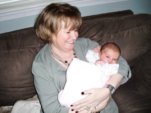 El is loving her time with Grami - they have been down for a nice long visit with their first grandchild.