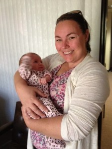 Trisha and Elizabeth discussed the creative process during a quick cuddle